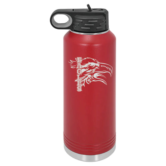 40 oz Stainless Steel Sports Water Bottle Polar Camel