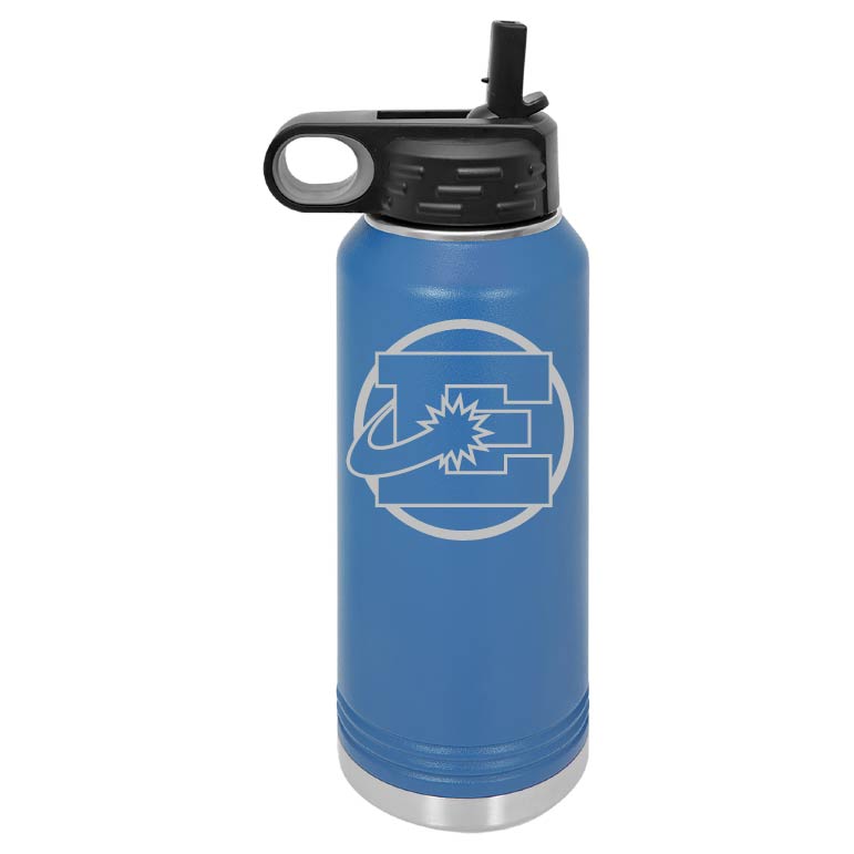 Comets 32 oz. Royal Blue Water Bottle