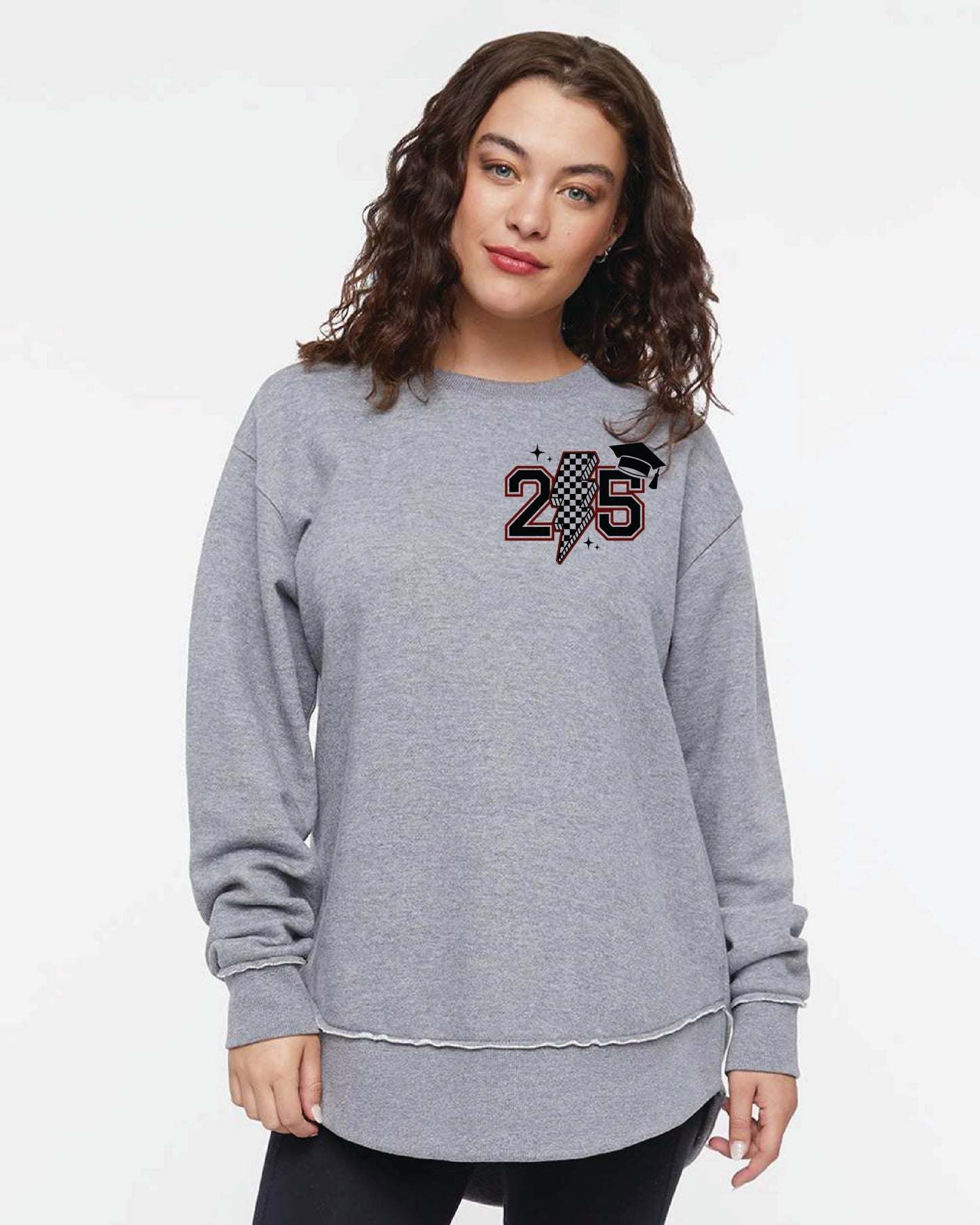 Senior 2025 Women's Weekend Fleece Crewneck Sweatshirt LAT3525